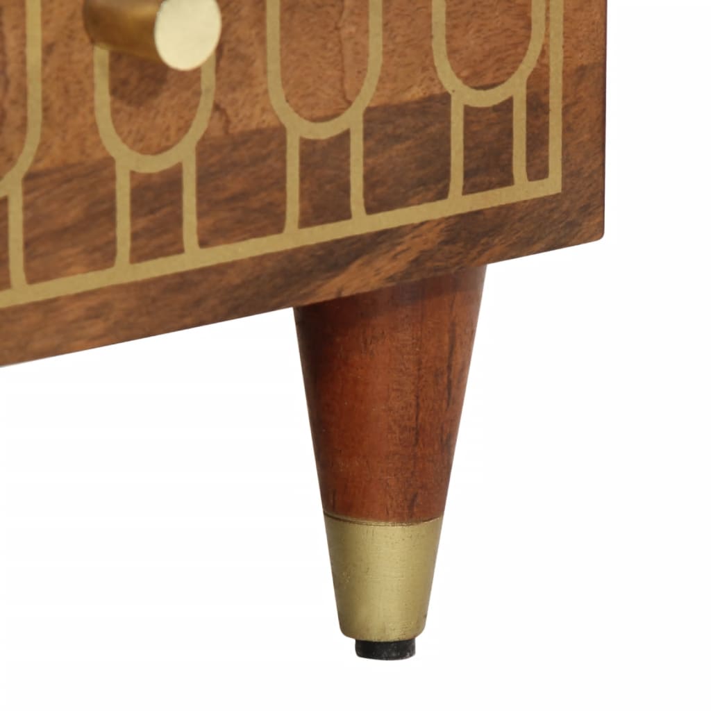 Dulap înalt, 60x33x100 cm, lemn masiv de mango GartenMobel Dekor