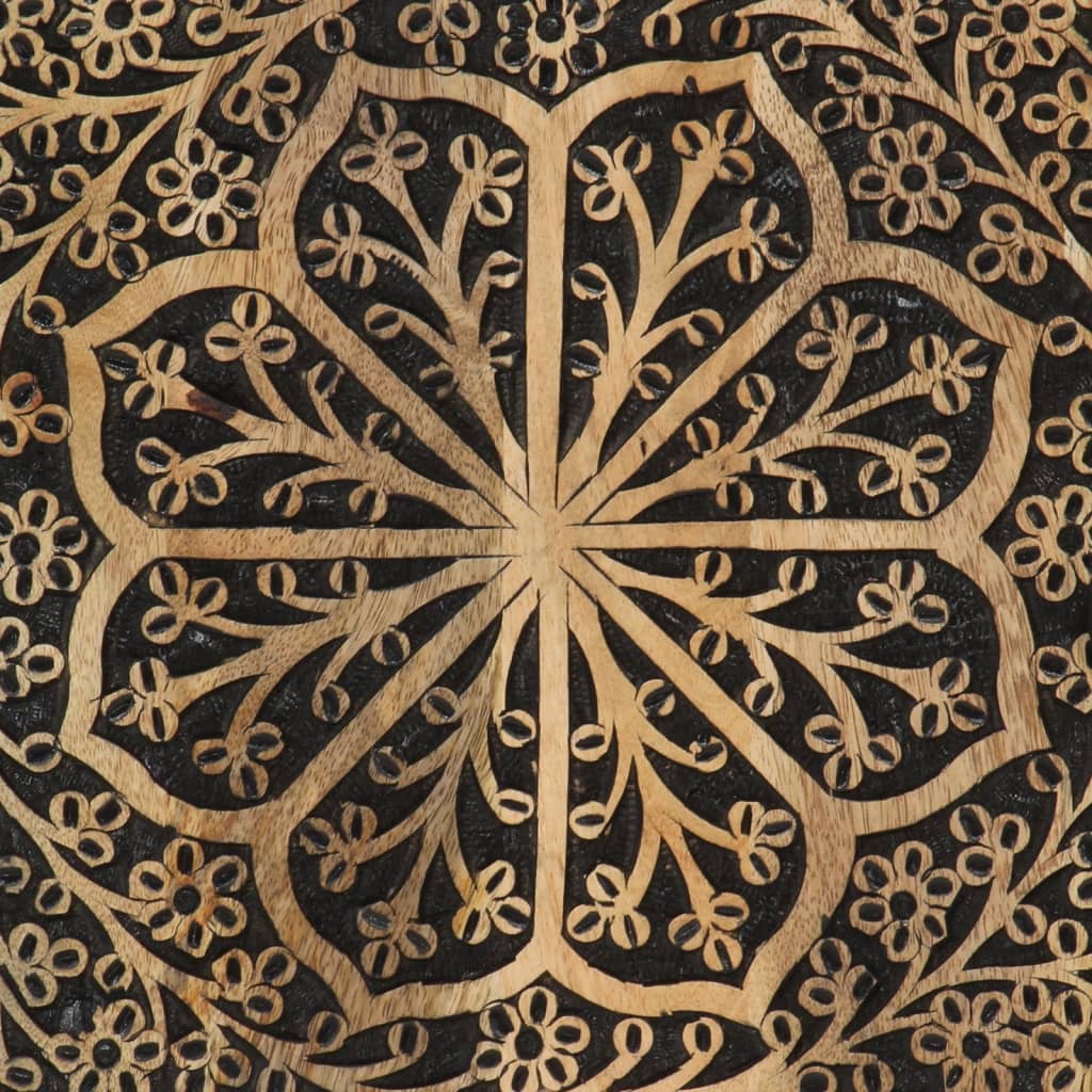 Dulap lateral, 40x33x110 cm, lemn masiv de mango GartenMobel Dekor