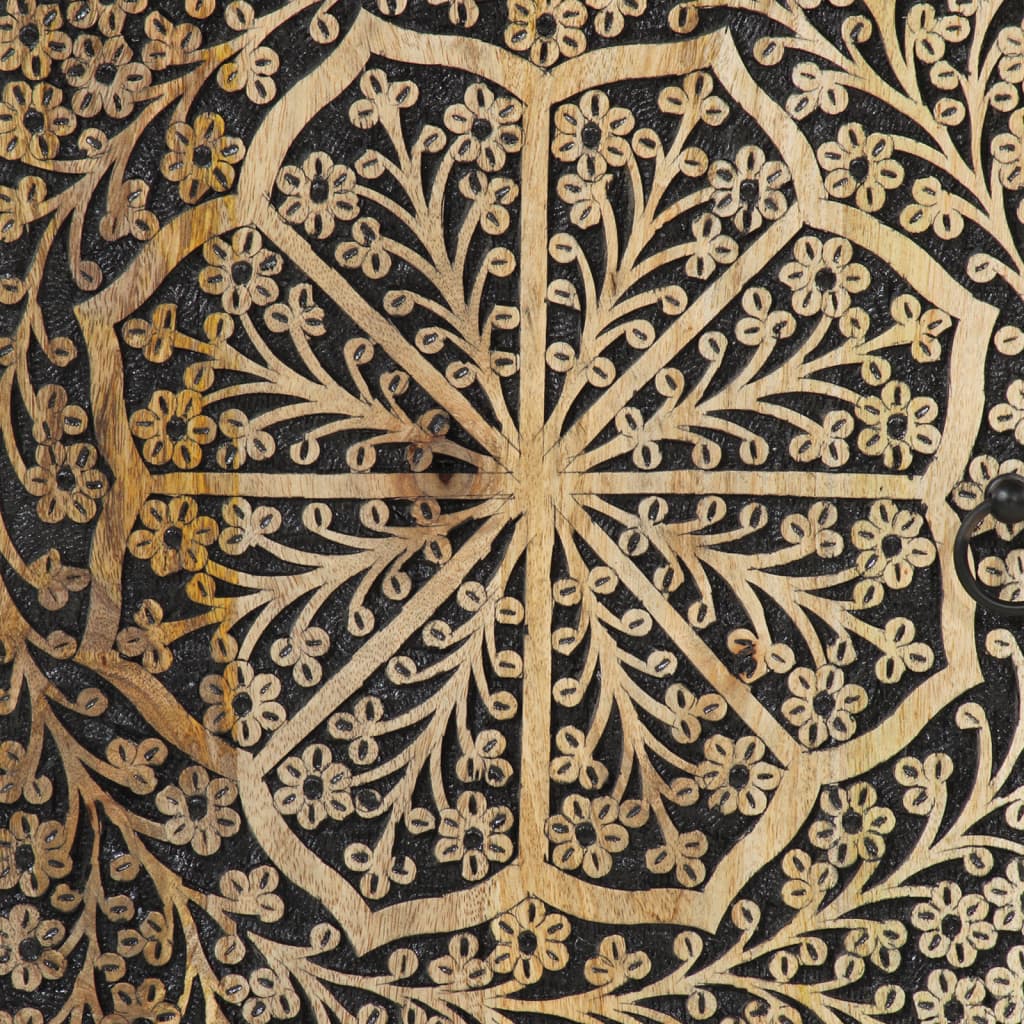 Dulap lateral, 40x33x75 cm, lemn masiv de mango GartenMobel Dekor