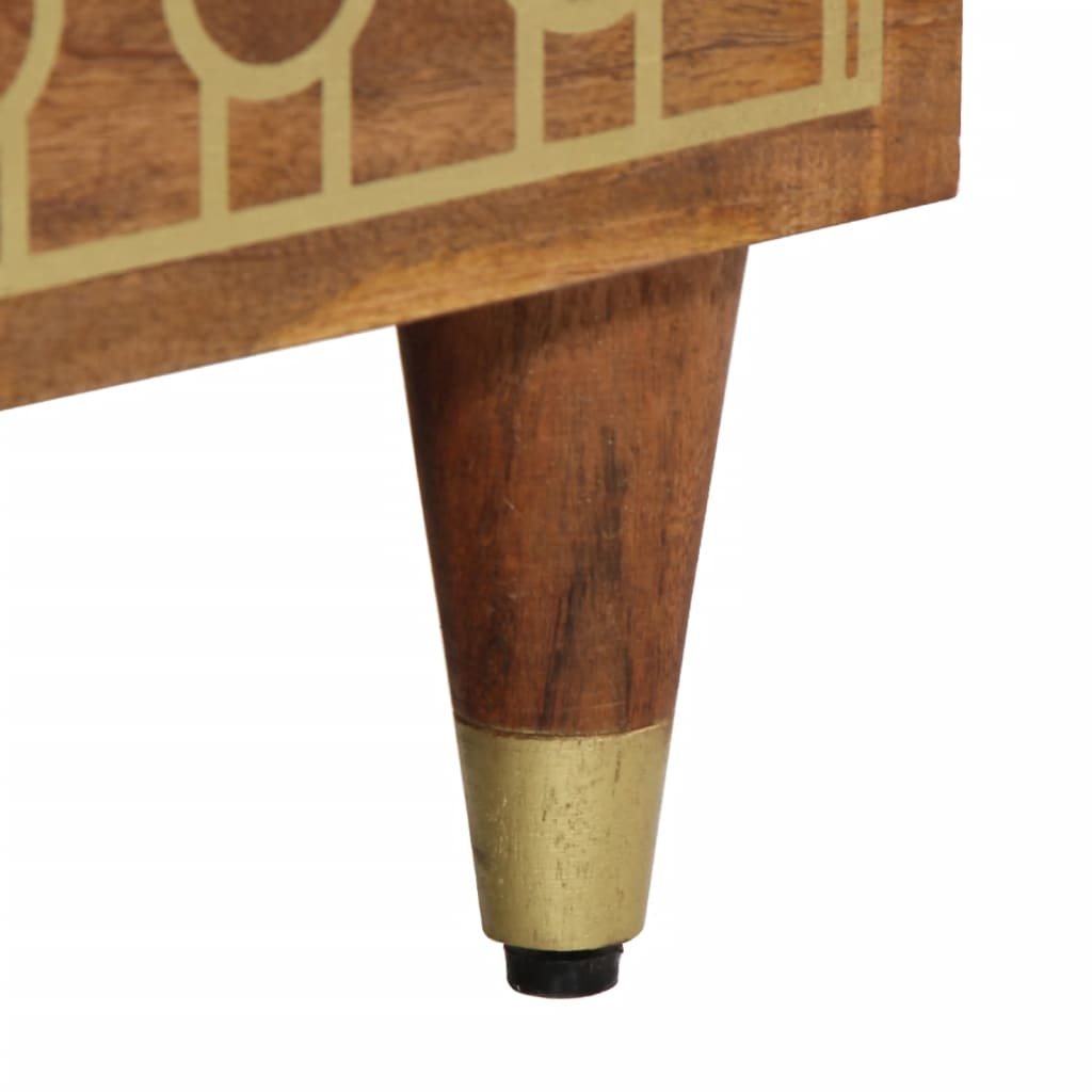 Dulap lateral, 60x33x75 cm, lemn masiv de mango GartenMobel Dekor