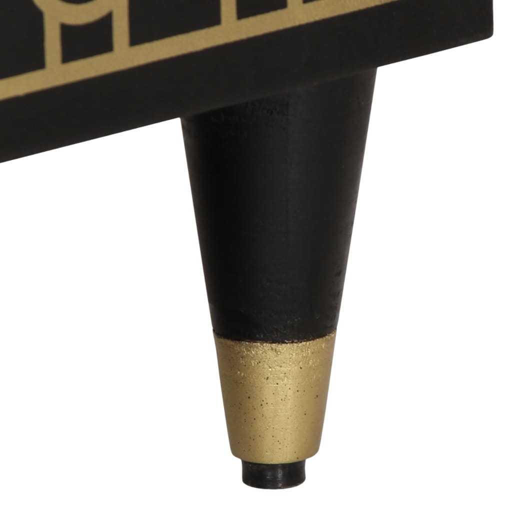 Dulap pentru chiuveta de baie, 62x33x58 cm, lemn masiv de mango GartenMobel Dekor