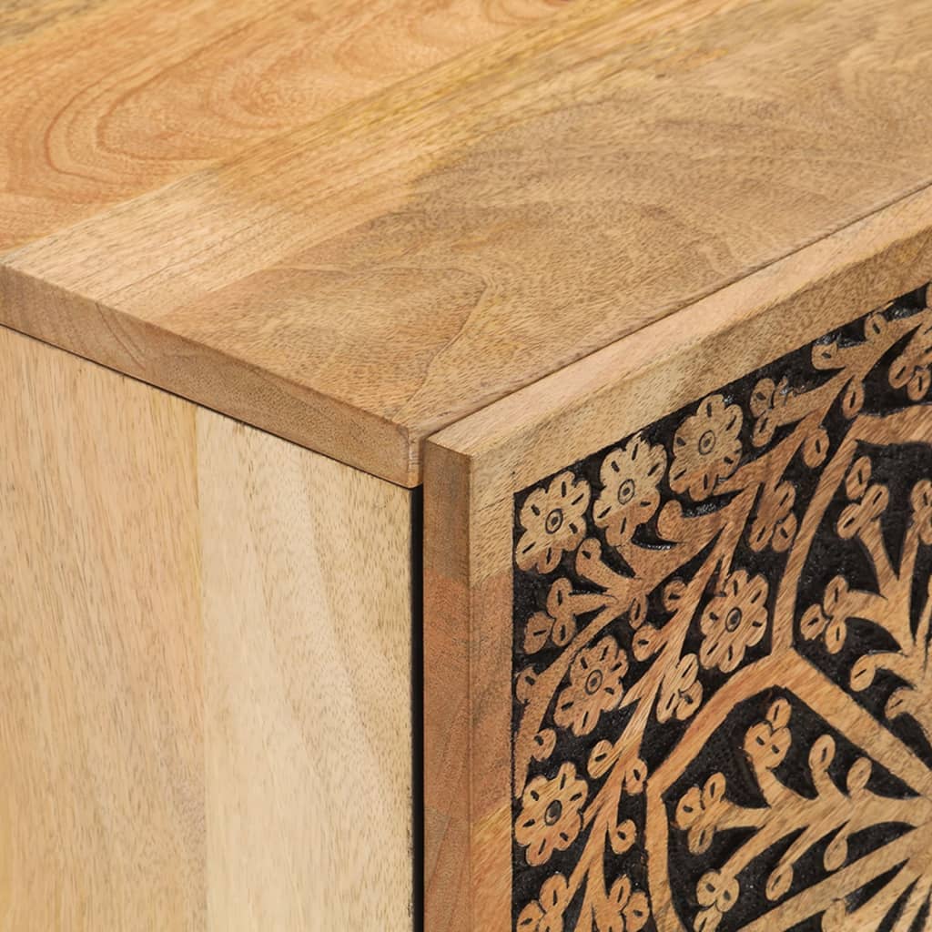 Noptiere, 2 buc., 40x33x46 cm, lemn masiv de acacia GartenMobel Dekor