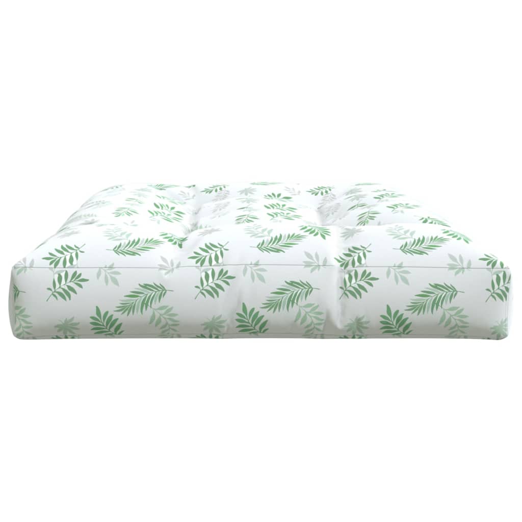 Pernă de paleți, model frunze, 120x80x12 cm, textil GartenMobel Dekor