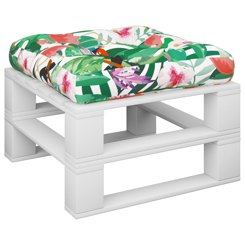 Pernă de paleți, multicolor, 60x60x12 cm, textil GartenMobel Dekor