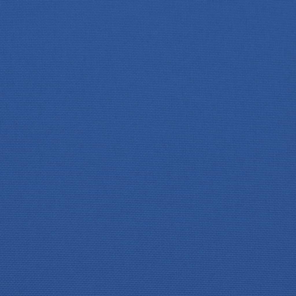 Pernă de paleți, albastru regal, 60x40x12 cm, material textil GartenMobel Dekor