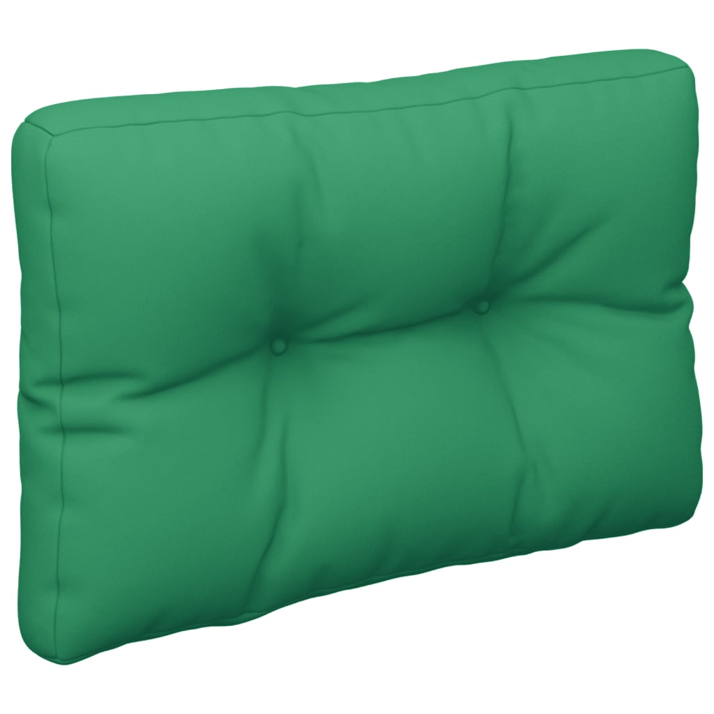 Perne de paleți, 2 buc, verde, material textil GartenMobel Dekor