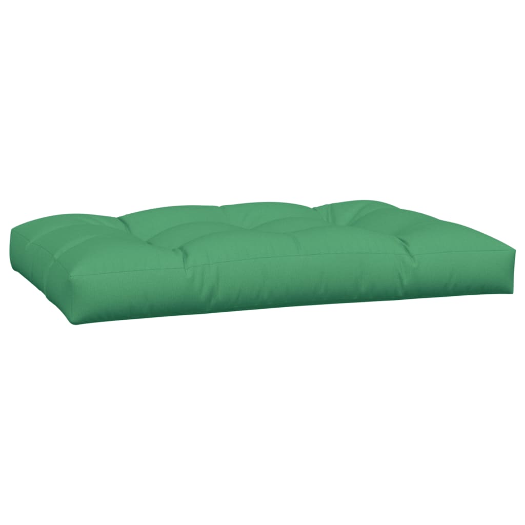 Perne de paleți, 2 buc, verde, material textil GartenMobel Dekor