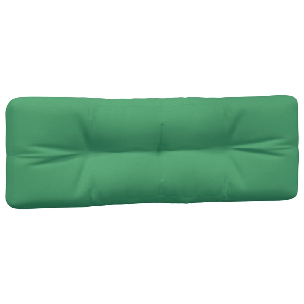 Perne de paleți, 2 buc, verde, material textil GartenMobel Dekor