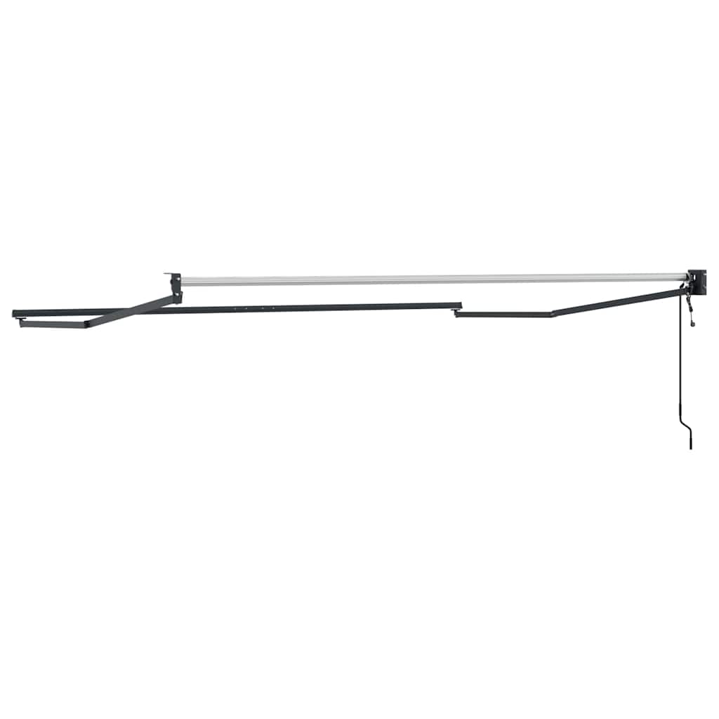 Copertină Antracit 3,5 x 2,5 m Metal GartenMobel Dekor