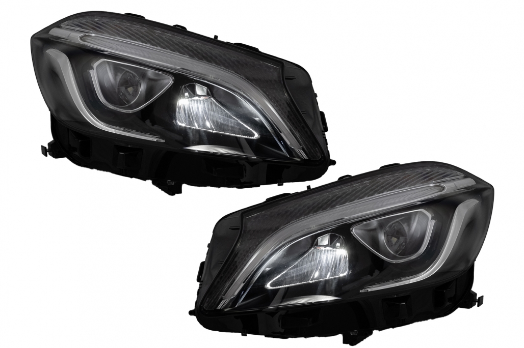 Faruri Full LED Mercedes A-Class W176 (2012-2018) doar pentru Xenon Performance AutoTuning
