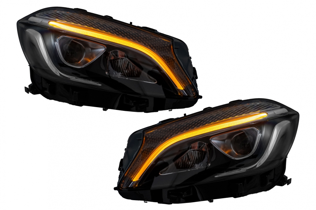 Faruri Full LED Mercedes A-Class W176 (2012-2018) doar pentru Xenon Performance AutoTuning