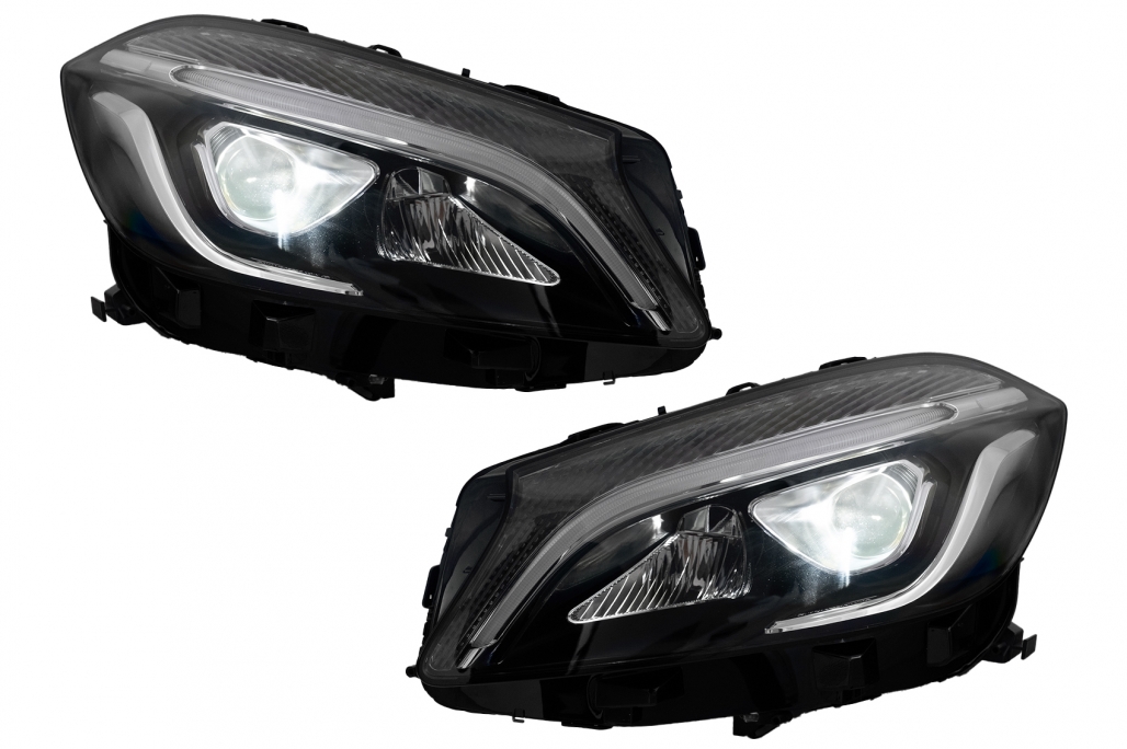 Faruri Full LED Mercedes A-Class W176 (2012-2018) doar pentru Xenon Performance AutoTuning