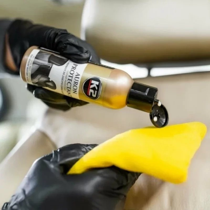 Kit curatare si intretinere piele Auron Strong K2 Garage AutoRide