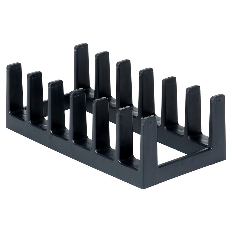Organizatorul pentru capace și farfurii negru, 28×15×9 cm Handy KitchenServ