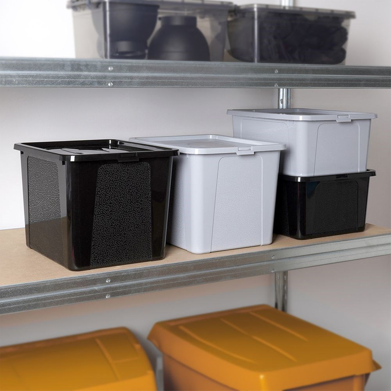 Containerul de depozitare cu capac 20 l, gri deschis Handy KitchenServ