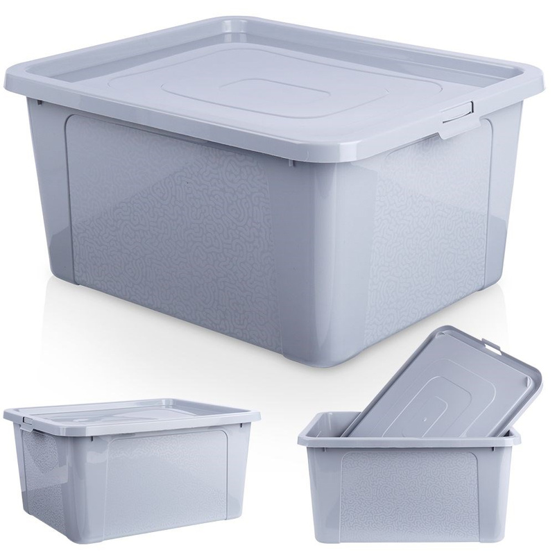 Containerul de depozitare cu capac 20 l, gri deschis Handy KitchenServ