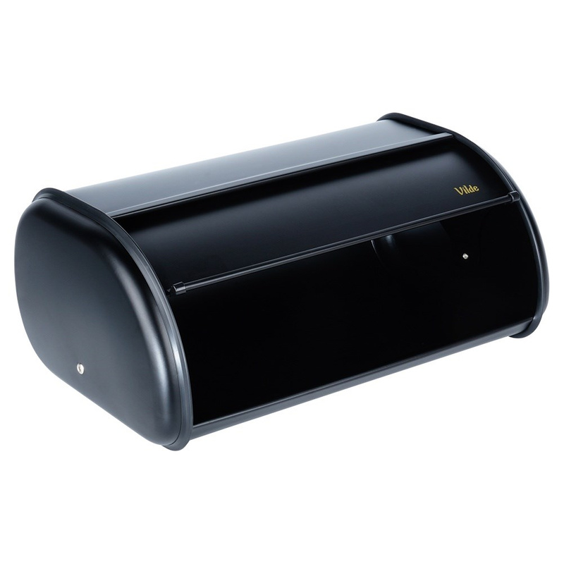 Cutia pentru pâine din oțel inoxidabil negru 43×27,5×18,5 cm Handy KitchenServ