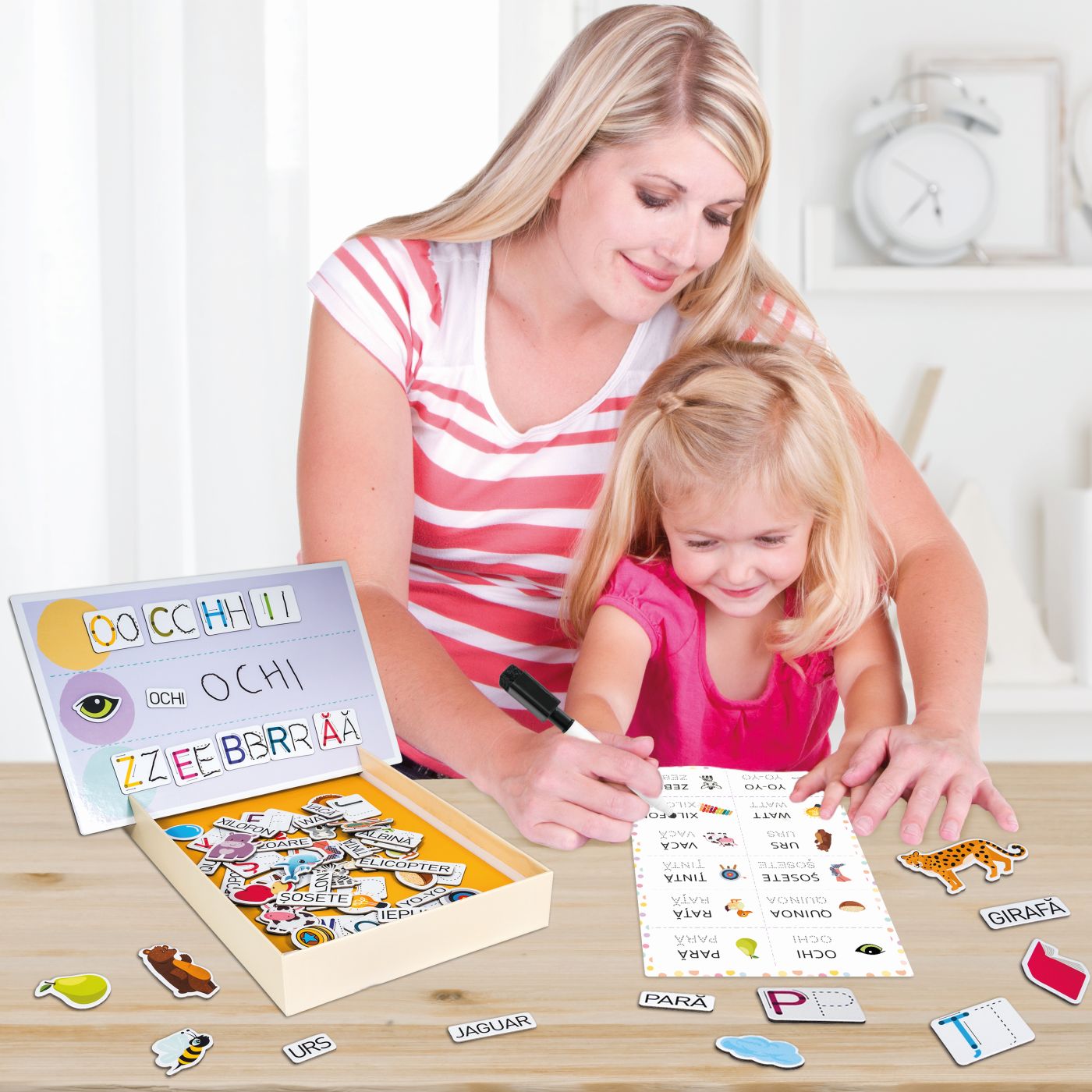 HAPPI HOBBI JUCARIE MAGNETICA INVAT SA SCRIU SuperHeroes ToysZone