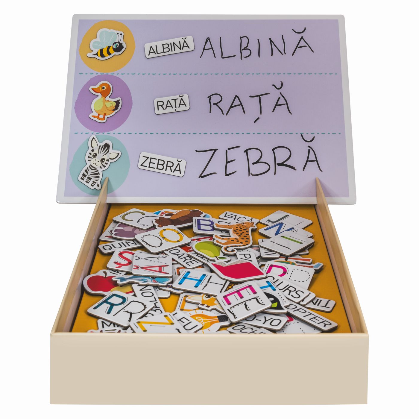 HAPPI HOBBI JUCARIE MAGNETICA INVAT SA SCRIU SuperHeroes ToysZone