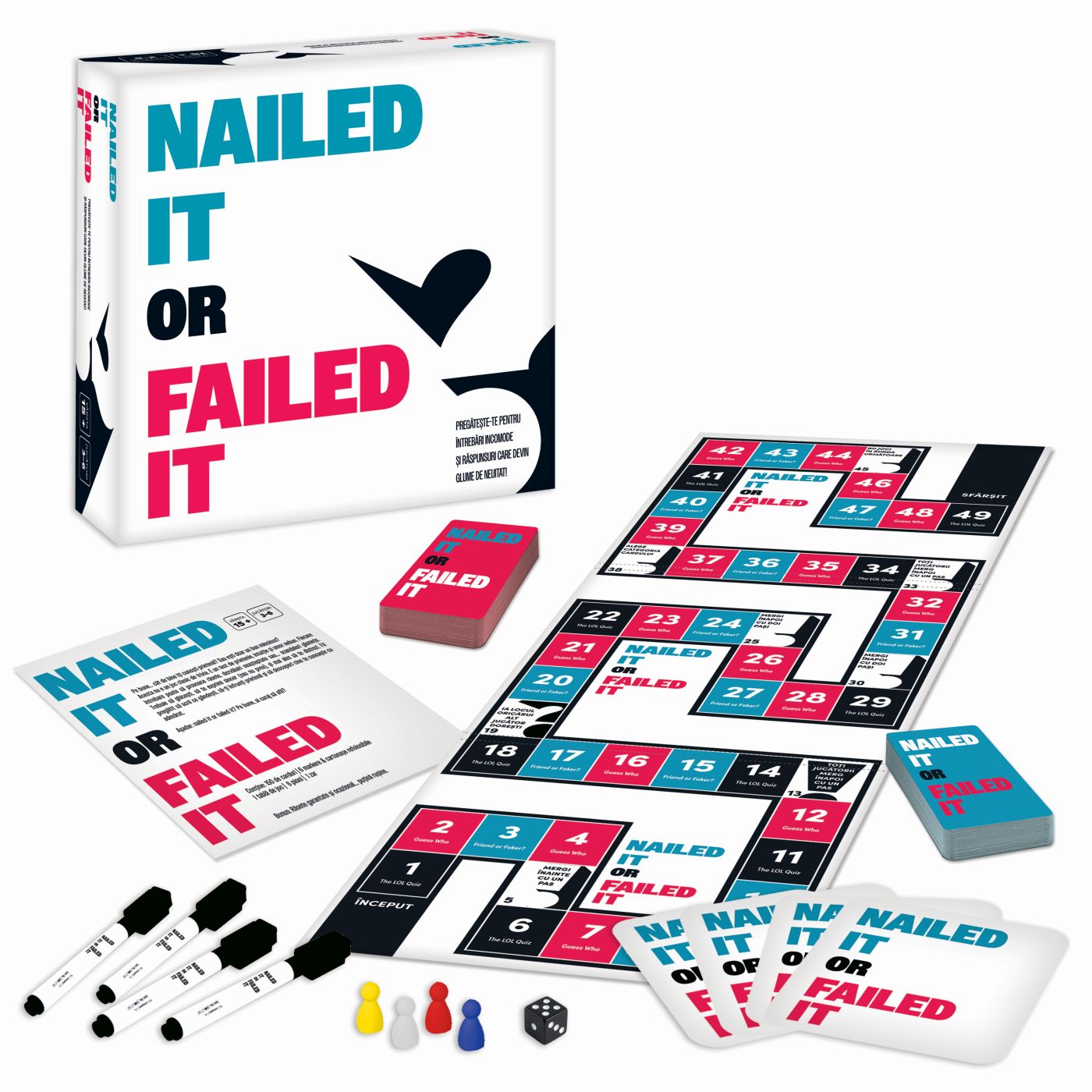 JOC DE SOCIETATE NAILED IT OR FAILED IT IN LIMBA ROMANA SuperHeroes ToysZone