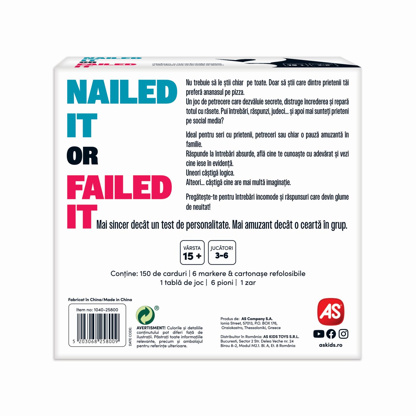 JOC DE SOCIETATE NAILED IT OR FAILED IT IN LIMBA ROMANA SuperHeroes ToysZone