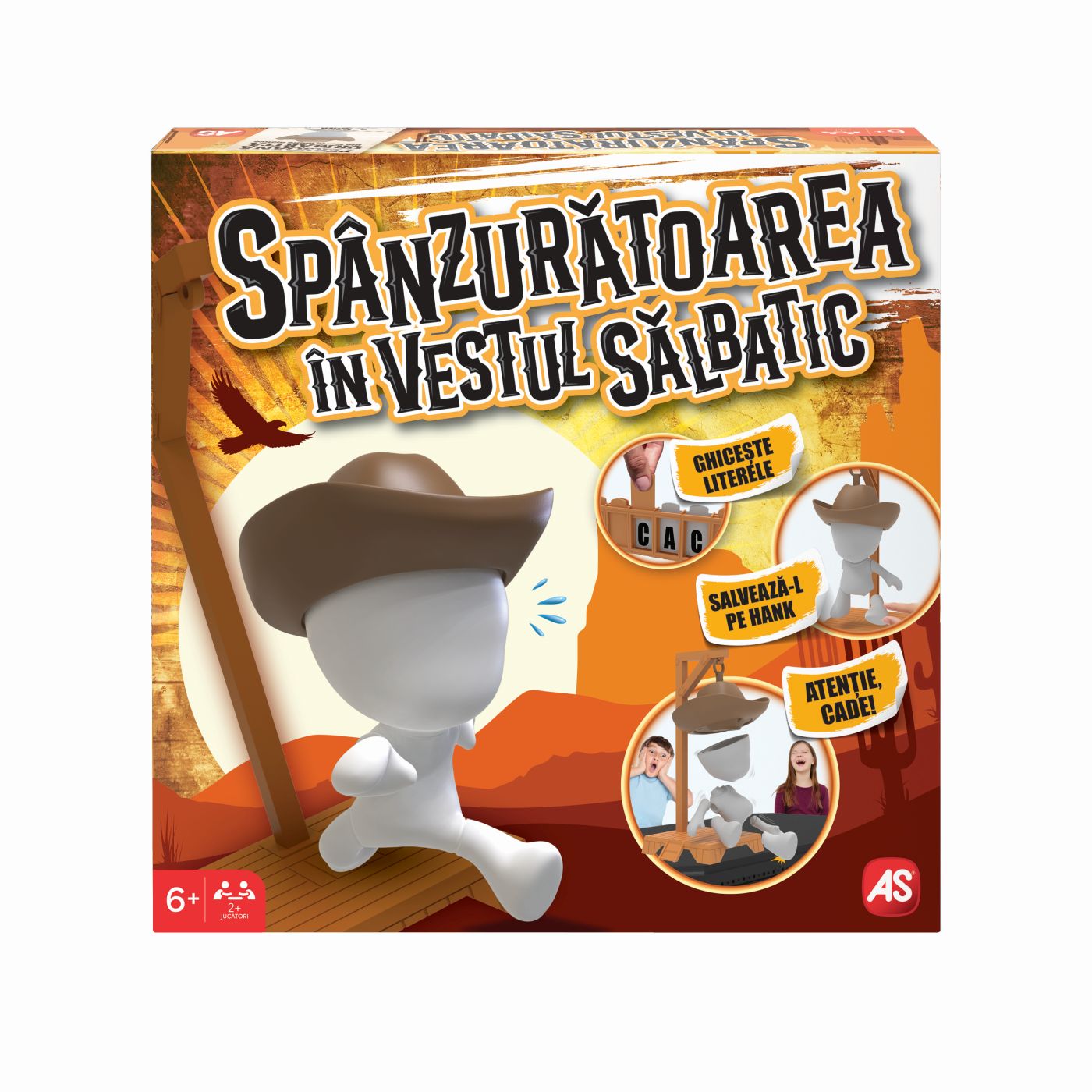 JOC DE SOCIETATE SPANZURATOAREA IN VESTUL SALBATIC IN LIMBA ROMANA SuperHeroes ToysZone