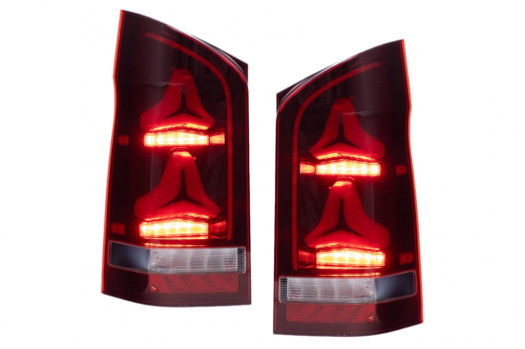 Stopuri LED Mercedes V-Class W447 (2014-2024) modelele cu o Usa Spate Semnal Dinamic Performance AutoTuning