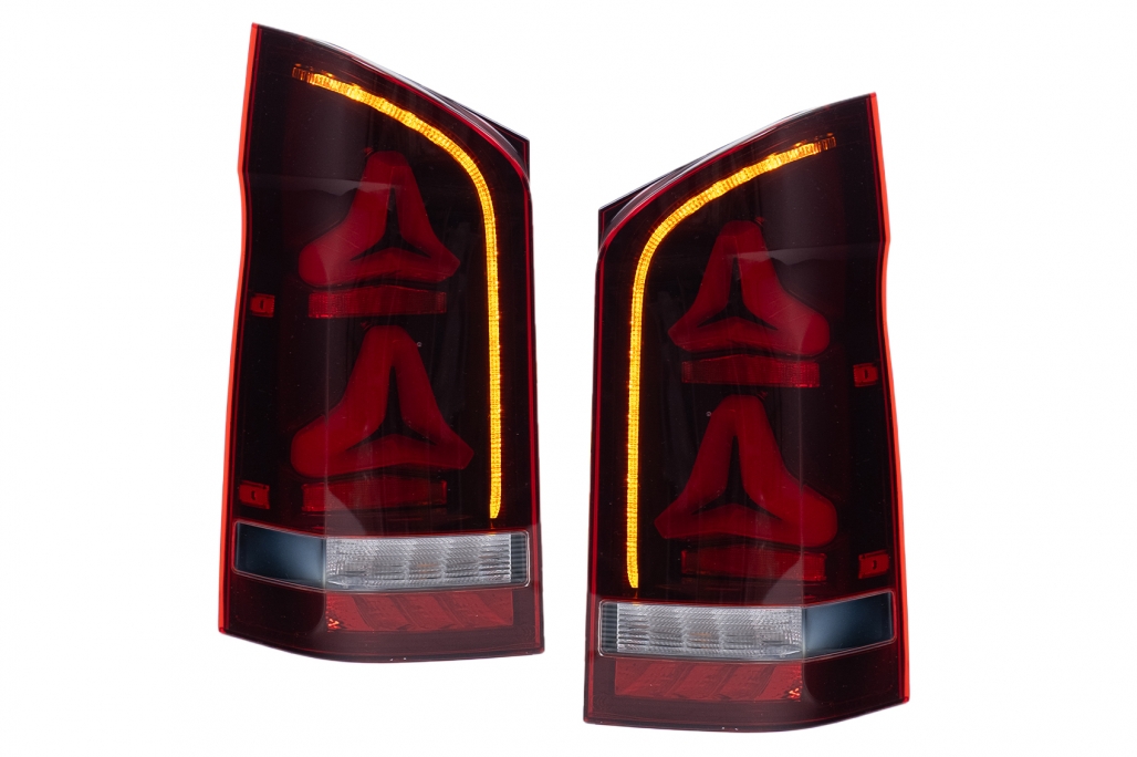 Stopuri LED Mercedes V-Class W447 (2014-2024) modelele cu o Usa Spate Semnal Dinamic Performance AutoTuning