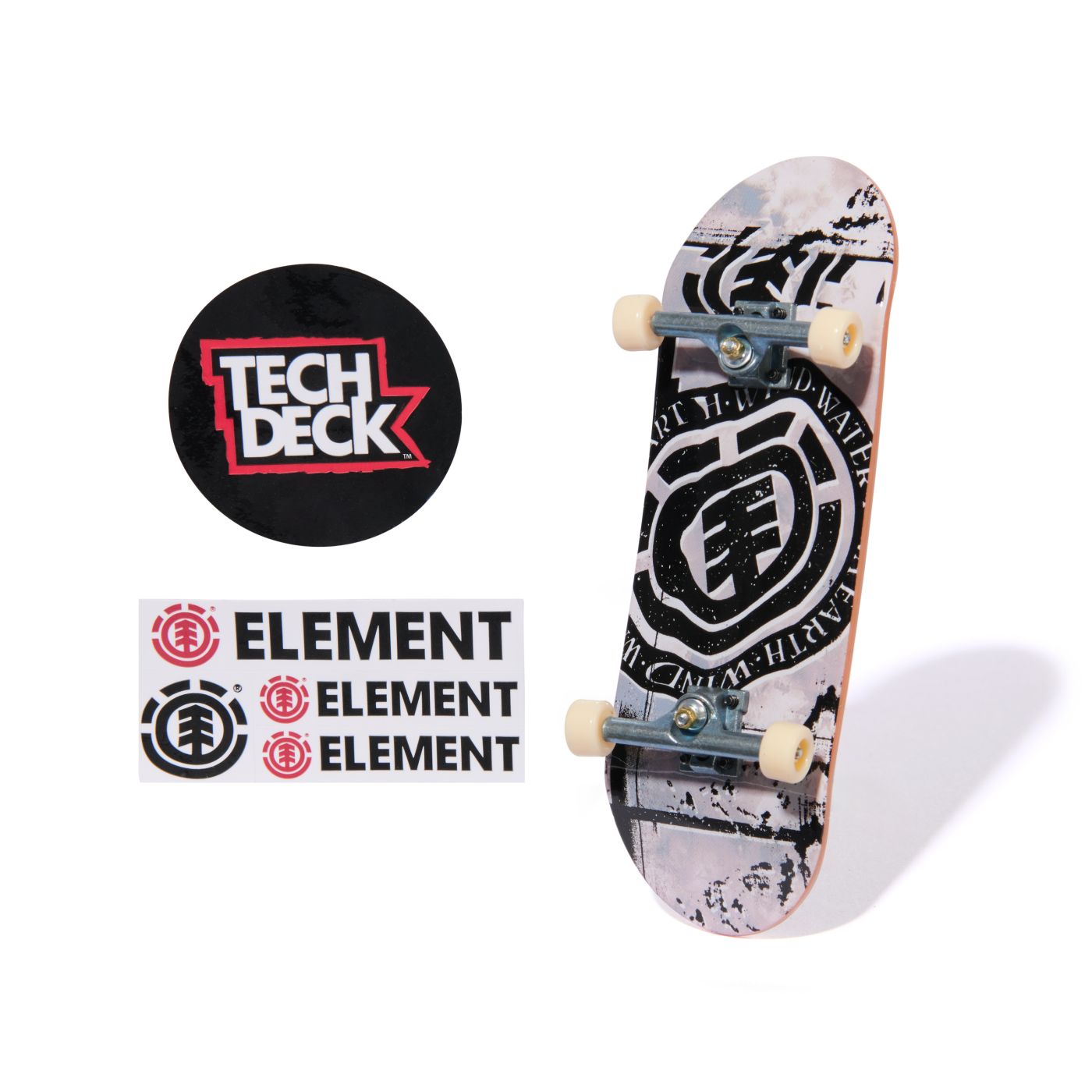 TECH DECK PACHET DE BAZA MINI PLACA DE SKATEBOARD ELEMENT SuperHeroes ToysZone