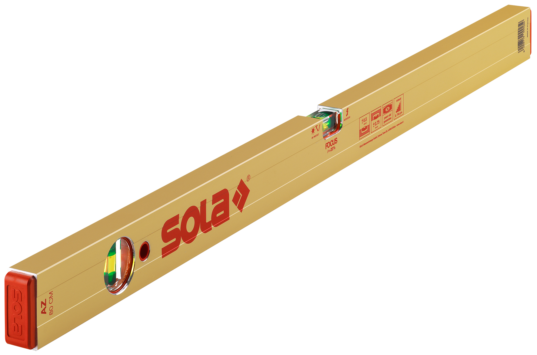 Nivela cu bula AZ 60 cm SOLA 01160801 HardWork ToolsRange