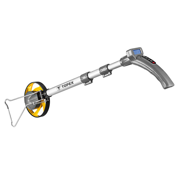 Roata masurat distante cu afisaj digital, raza 10000m TOPEX 31C800 HardWork ToolsRange