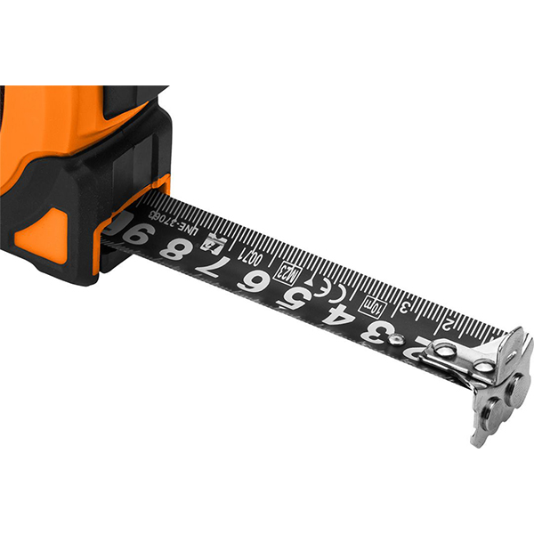 Ruleta banda din otel/nailon negru 5 m x 19 mm magnetica NEO TOOLS 67-242 HardWork ToolsRange