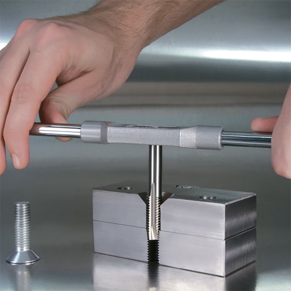 Set burghie HSS-G tip N si tarozi manuali cu executia filetului dintr-o singura operatie HSS-G compus din 15 piese RUKO 245004RO HardWork ToolsRange