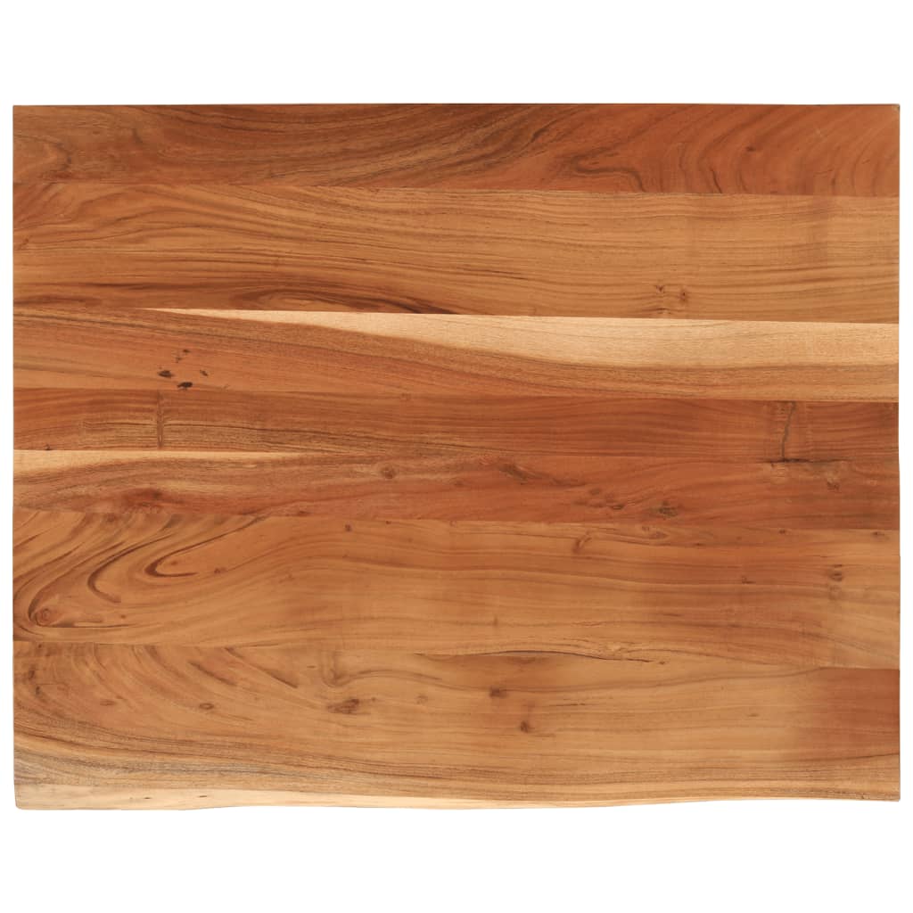 Blat birou 110x80x3,8 cm dreptunghiular lemn acacia margine vie GartenMobel Dekor