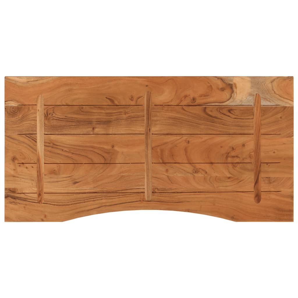 Blat de birou 110x60x2,5 cm dreptunghiular lemn masiv de acacia GartenMobel Dekor