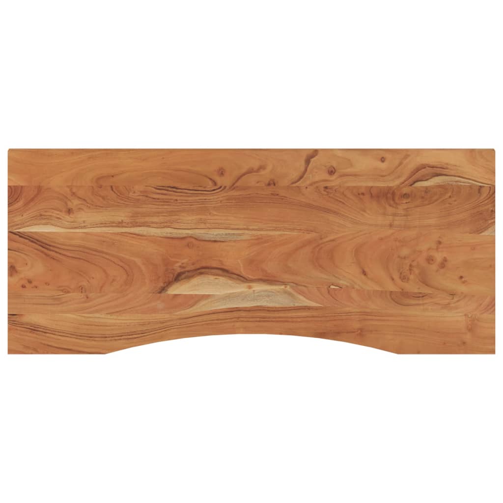 Blat de birou 140x60x2,5 cm dreptunghiular lemn masiv de acacia GartenMobel Dekor