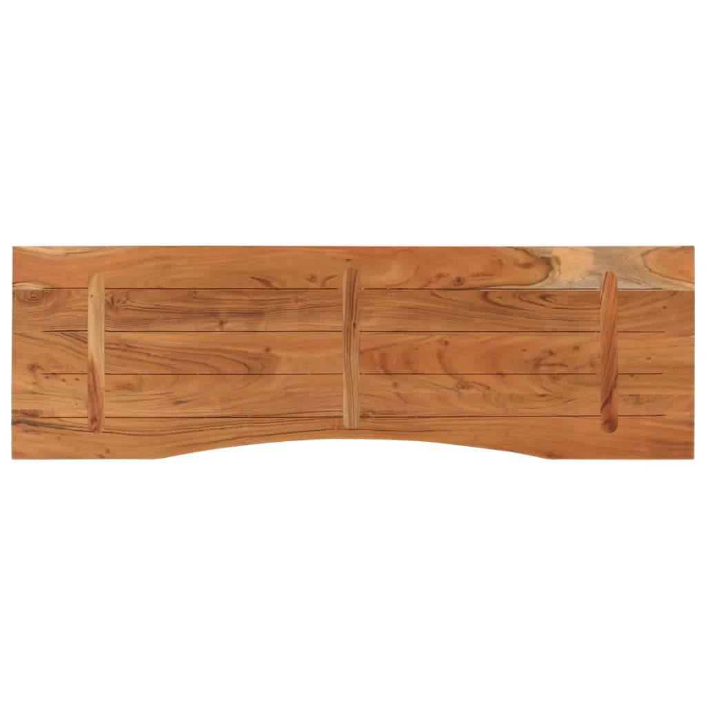 Blat de birou 160x50x2,5 cm dreptunghiular lemn masiv de acacia GartenMobel Dekor
