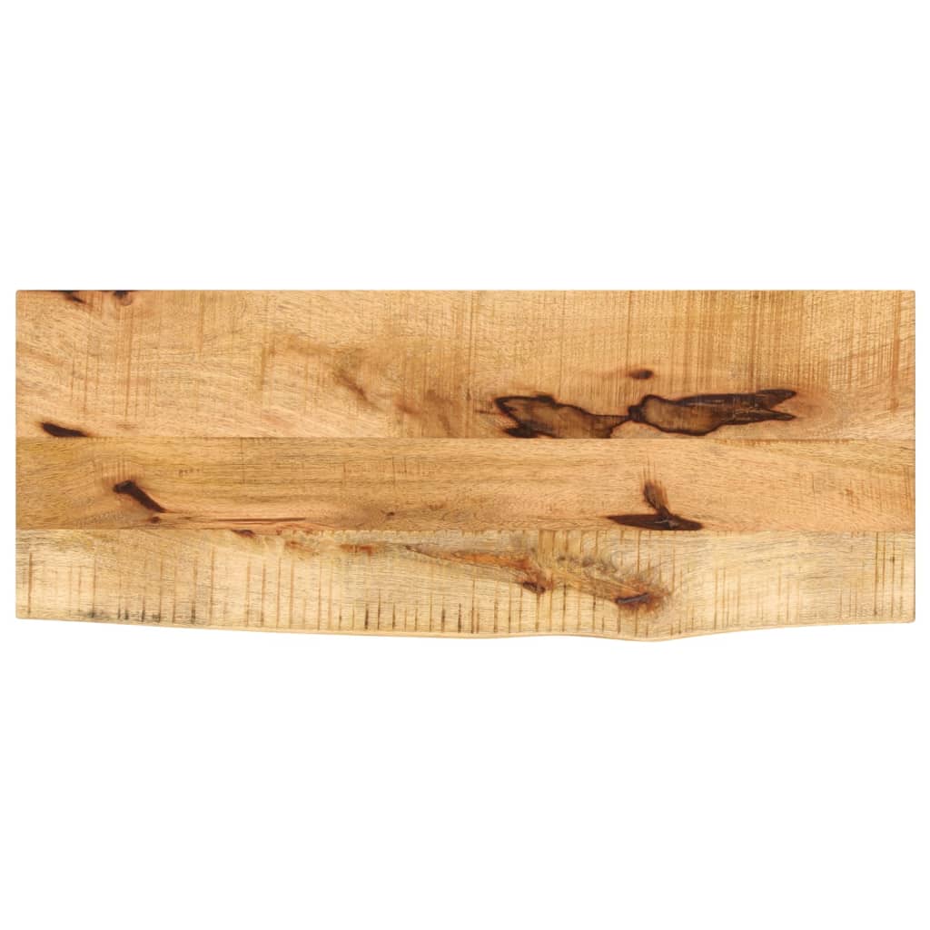 Blat de masă margine naturală, 70x40x3,8 cm, lemn masiv mango GartenMobel Dekor