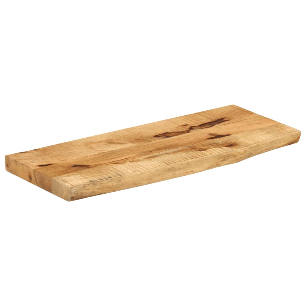 Blat de masă margine naturală, 80x30x3,8 cm, lemn masiv mango GartenMobel Dekor