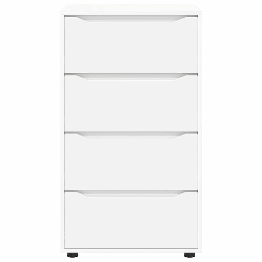 Dulapuri de depozitare 2 pcs Alb 60 x 48 x 105 cm Lemn compozit GartenMobel Dekor