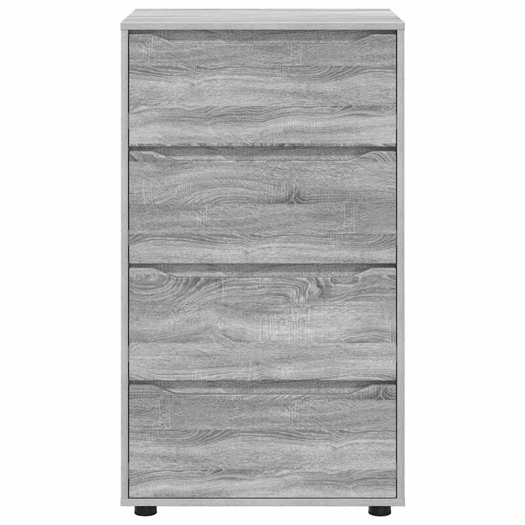 Dulapuri de depozitare 2 pcs Gri Sonoma 60 x 48 x 105 cm GartenMobel Dekor