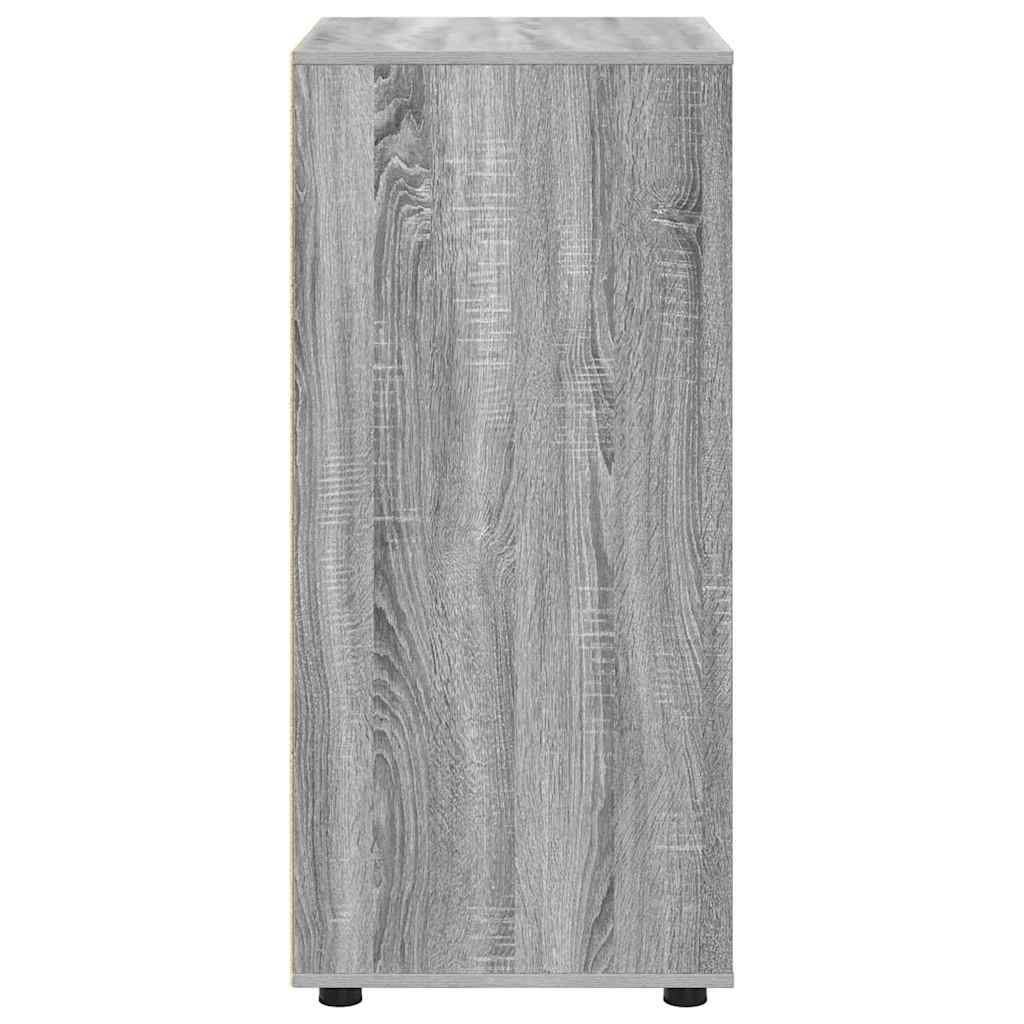 Dulapuri de depozitare 2 pcs Gri Sonoma 60 x 48 x 105 cm GartenMobel Dekor