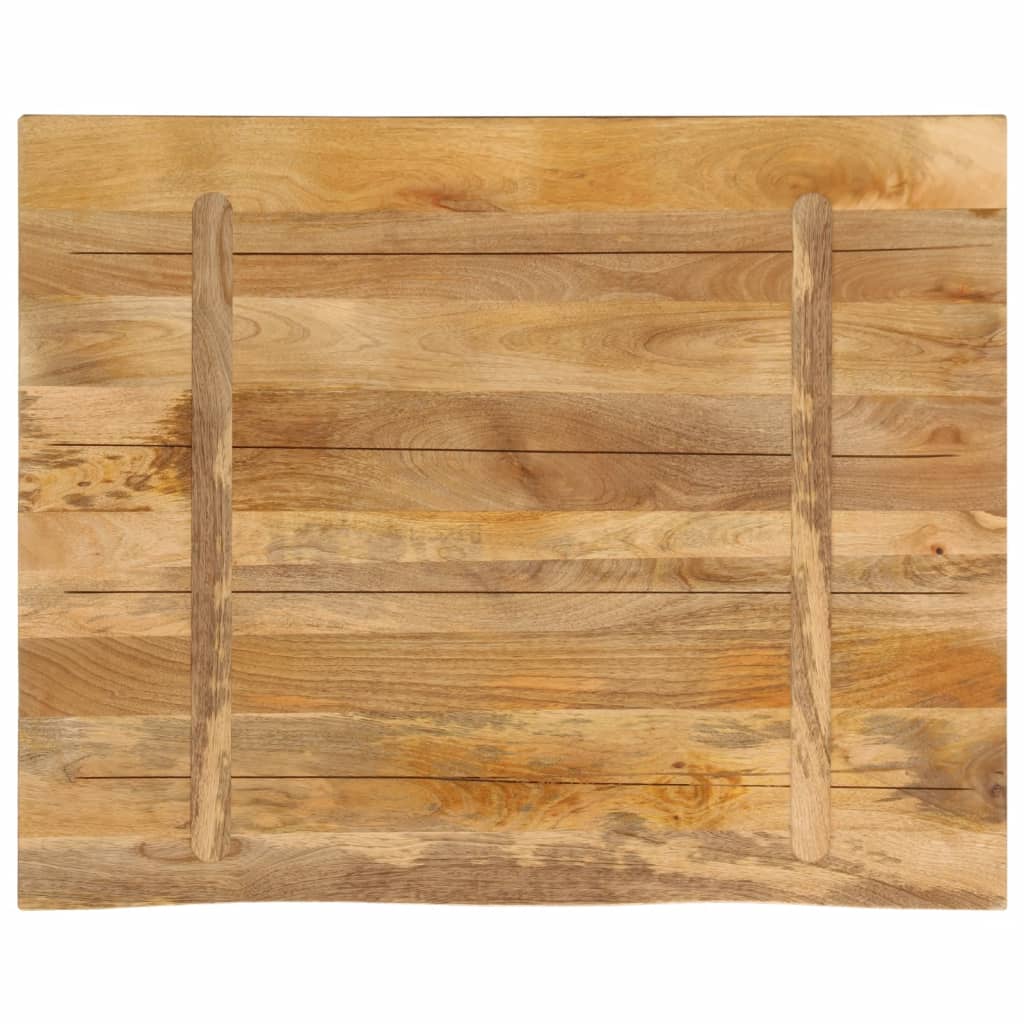 Blat de masă margine naturală, 110x80x3,8 cm, lemn masiv mango GartenMobel Dekor