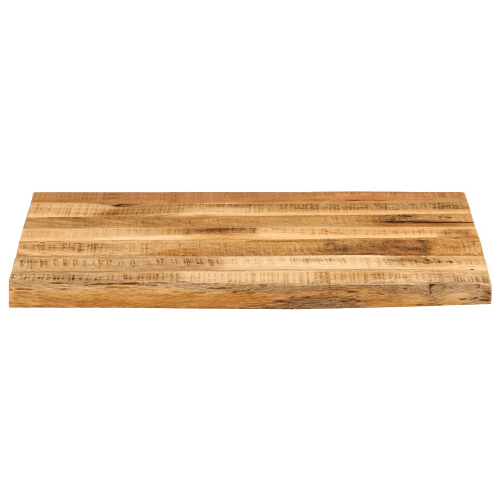 Blat de masă margine naturală, 60x60x3,8 cm, lemn masiv mango GartenMobel Dekor