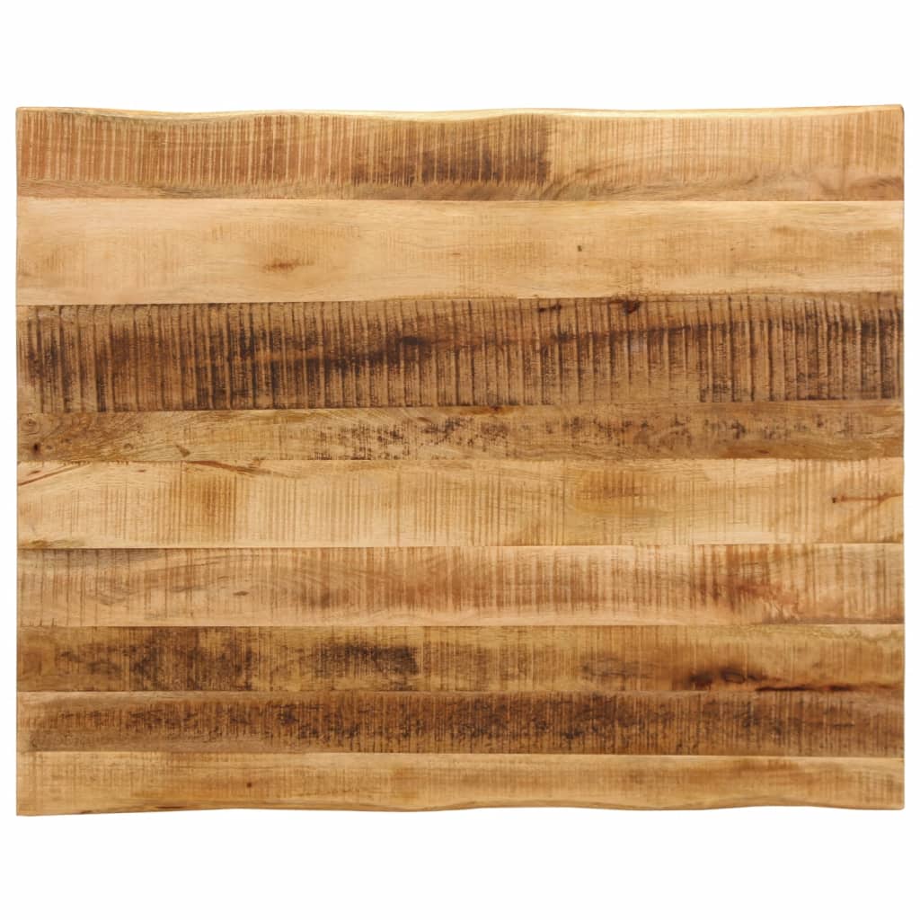 Blat de masă contur organic 110x80x2,5 cm lemn masiv mango brut GartenMobel Dekor