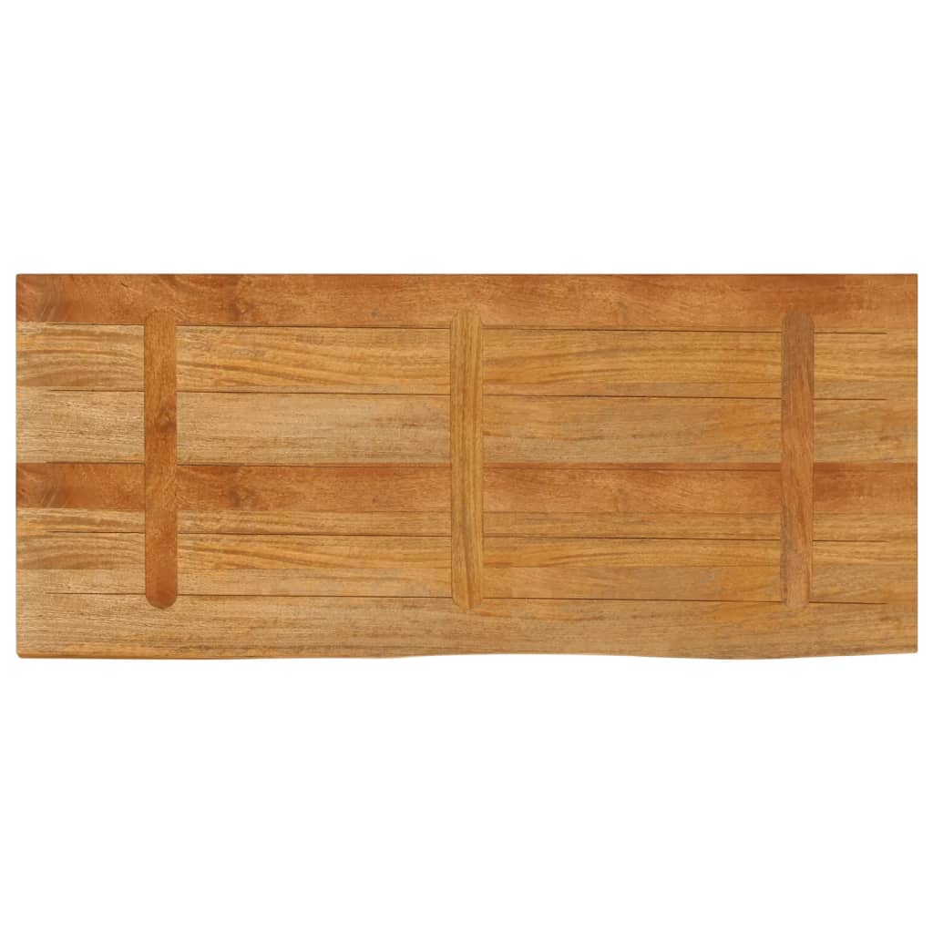 Blat de masă contur organic 140x60x3,8 cm lemn masiv de mango GartenMobel Dekor