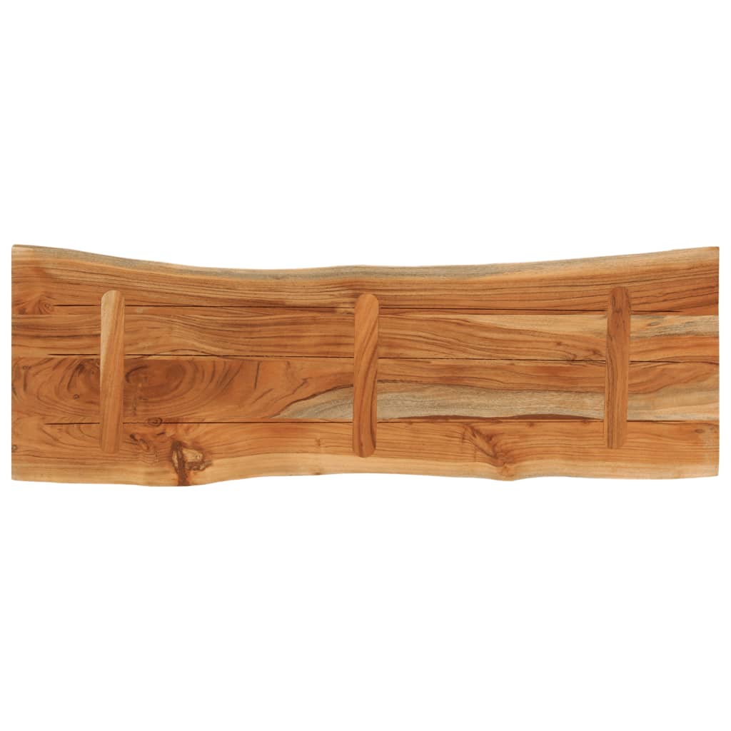 Blat masă 120x40x3,8 cm dreptunghiular lemn acacia margine vie GartenMobel Dekor