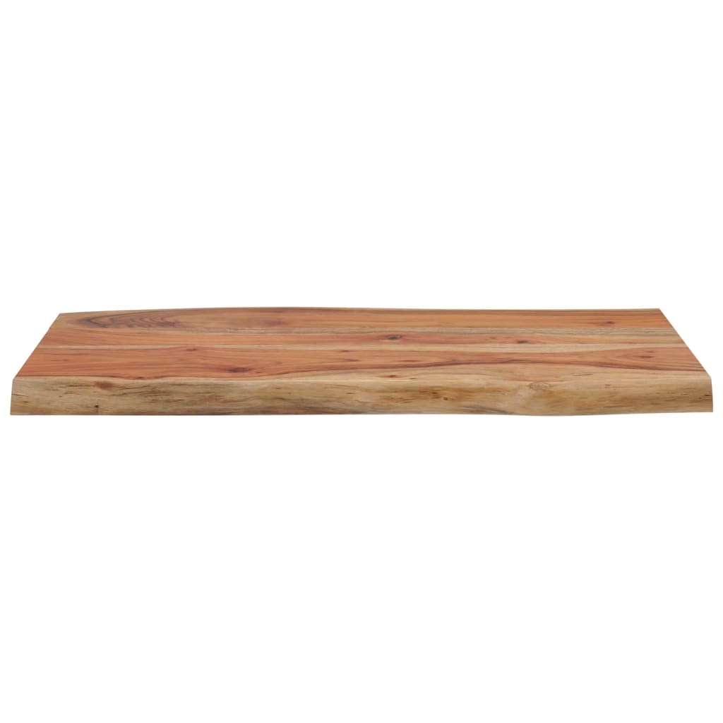 Blat masă 70x40x2,5 cm dreptunghiular lemn acacia margine vie GartenMobel Dekor