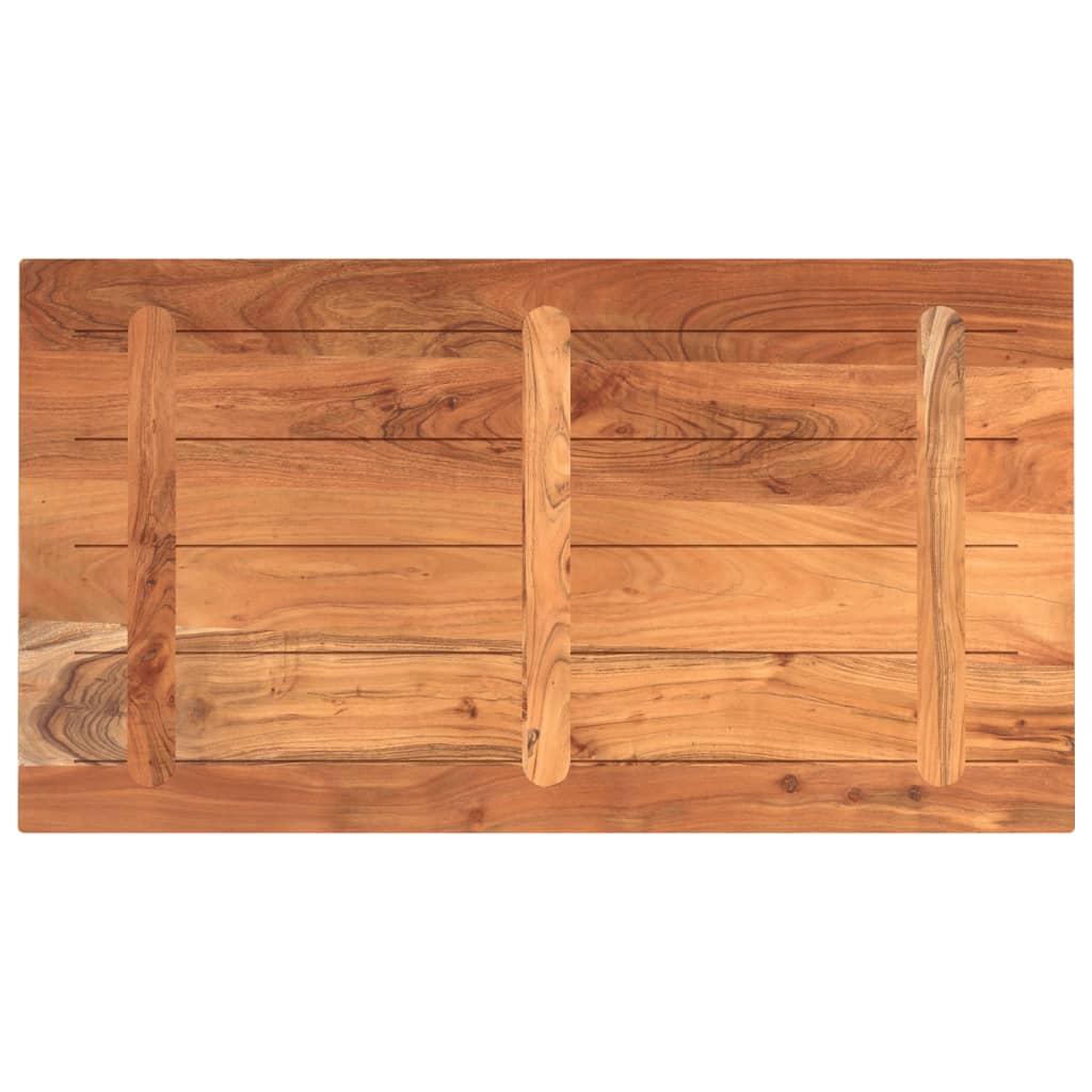 Blat masă 120x50x2,5 cm lemn solid dreptunghiular de acacia GartenMobel Dekor