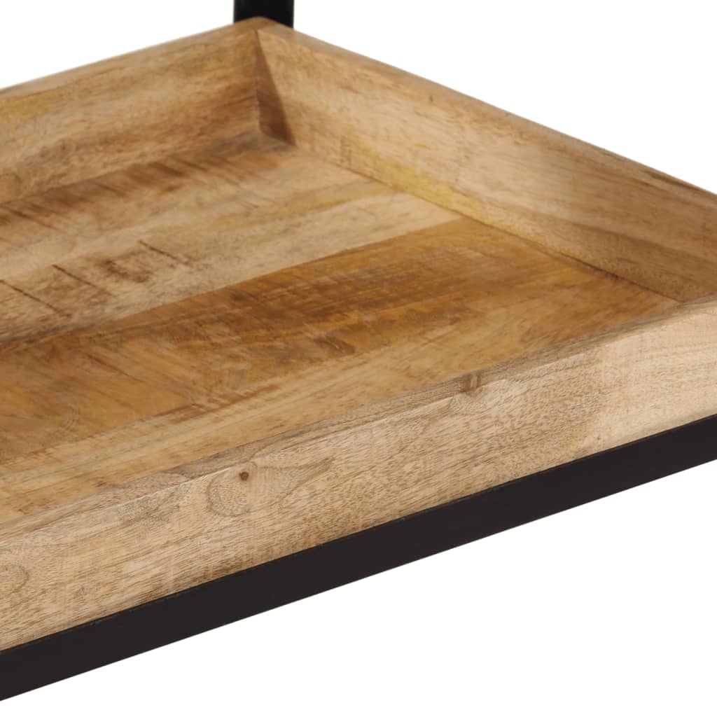 Cărucior de bucătărie, 60x40x80 cm, lemn masiv de mango brut GartenMobel Dekor